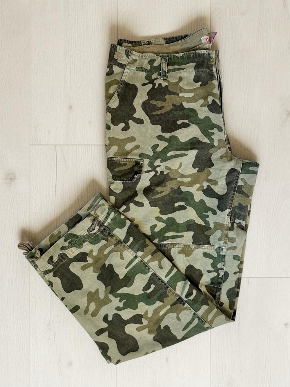 Women's Vintage Camo Cargo Pants Size 12